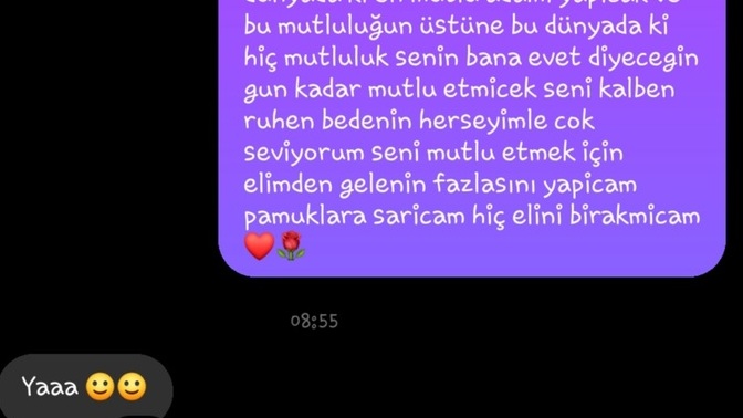 Sevdiğim kız bunu atti?