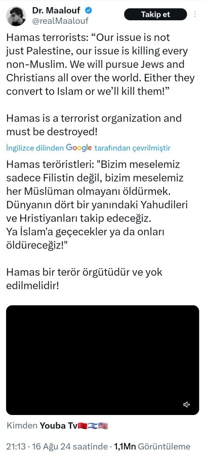 Hamas teror orgutu mudur, degil midir?