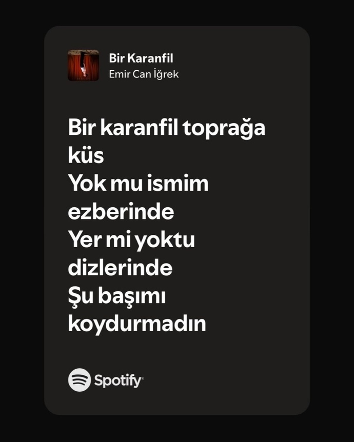 Yer mi yoktu dizlerinde, Şu başımı koydurmadın?