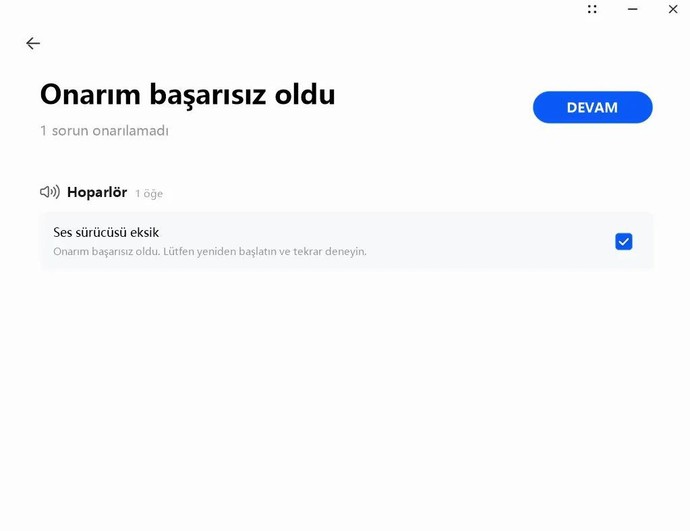 Huawei laptop sürücü onarılamıyor sorunu?