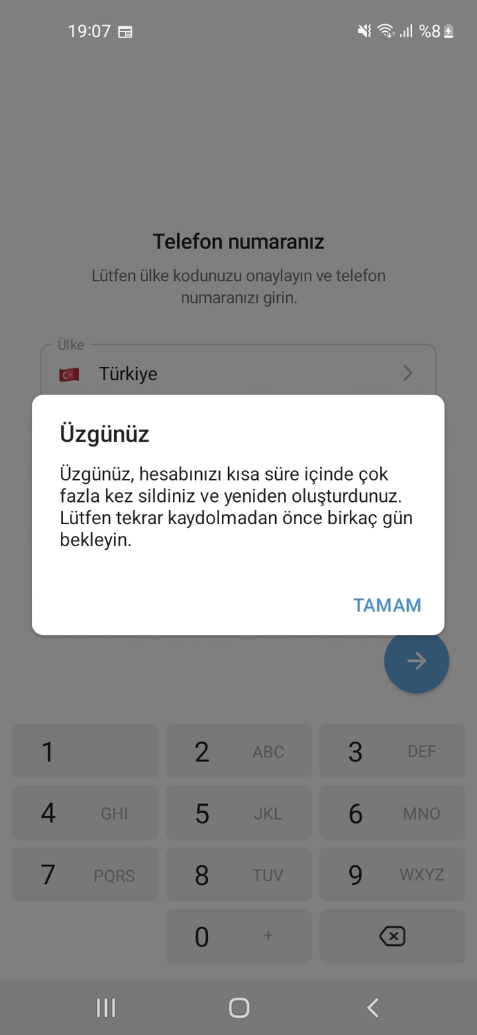 Telegram neden boyle bilen var mi ne zaman acilir?