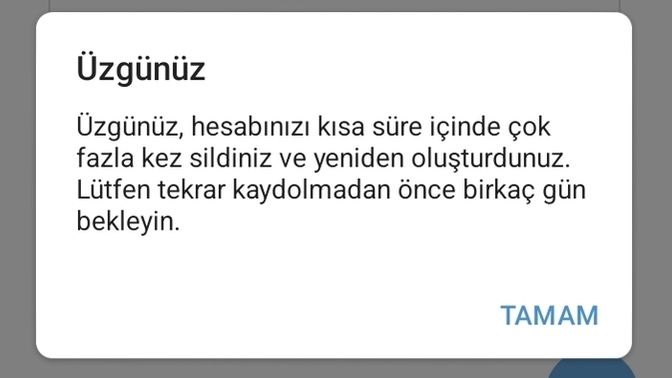 Telegram neden boyle bilen var mi ne zaman acilir?