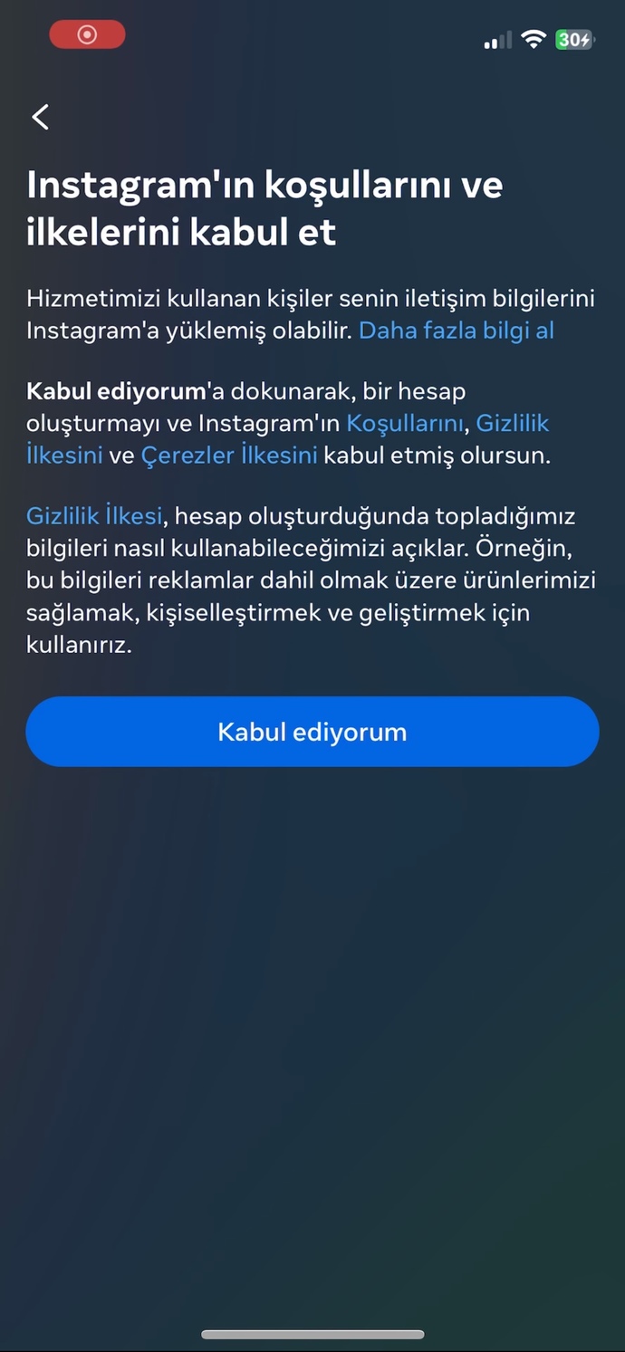 İnstagram beni bloklasdı nasıl çöze bilirim bunu?