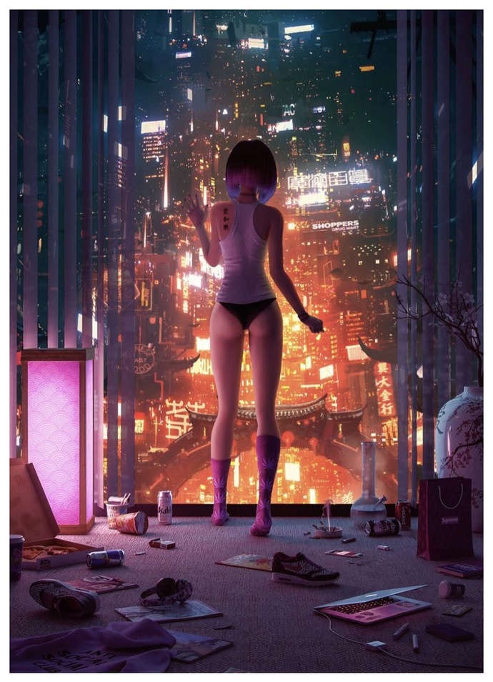 Tamamen siberleşmiş cyberpunk bir dünyada yaşamak keyifli olur muydu?
