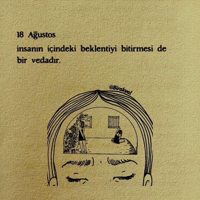 Siz en son neye veda ettiniz?