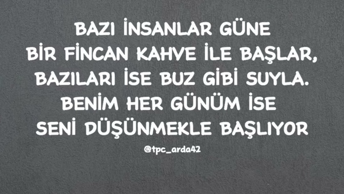 Sen güne nasıl başlıyorsun?