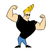 Johnny bravo çizgi filimin sonu sizi çok eti mi?