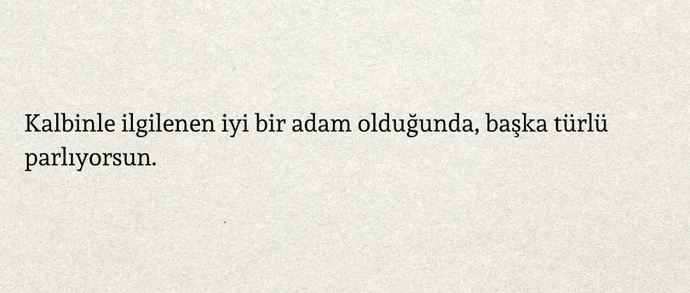 Neden iyi bir insan denk gelemedi gitti?