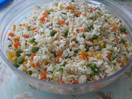 Pilav salatasını hiç denediniz mi?