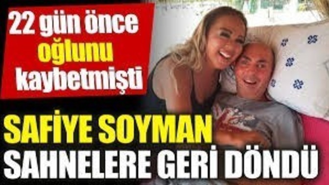 Safiye Soyman'ın oğlunun ölümünden 20 gün sonra sahnelere dönmesi çok eleştirildi sizin konu hakkında düşünceniz neler?