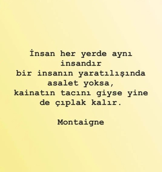 Asalet ne demektir, bir cümle ile açıklar mısınız?
