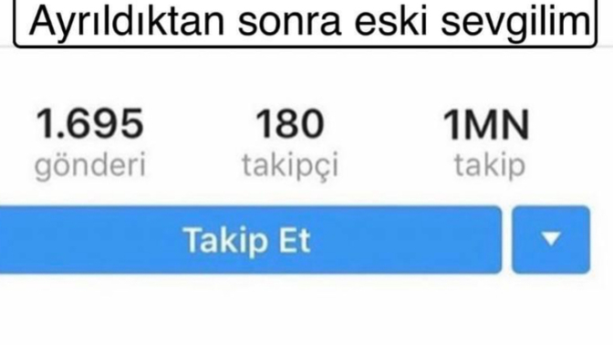 Ayrıldıktan sonra sevgiliniz?