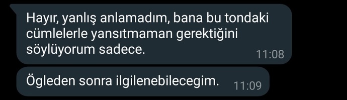 Danışman hocam niye sinirlendi anlamadım?