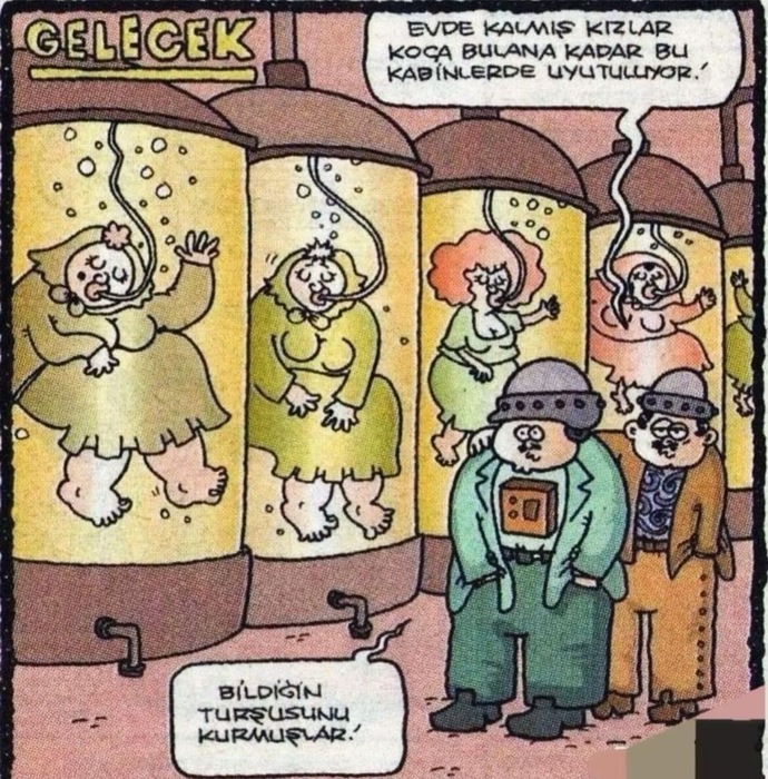 Evde kaldık diye bir şey var mı?