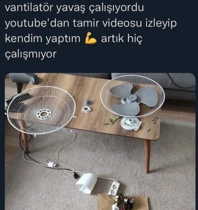 YouTube üzerinden video izleyerek en son neyi tamir ettin veya iyice bozdun?