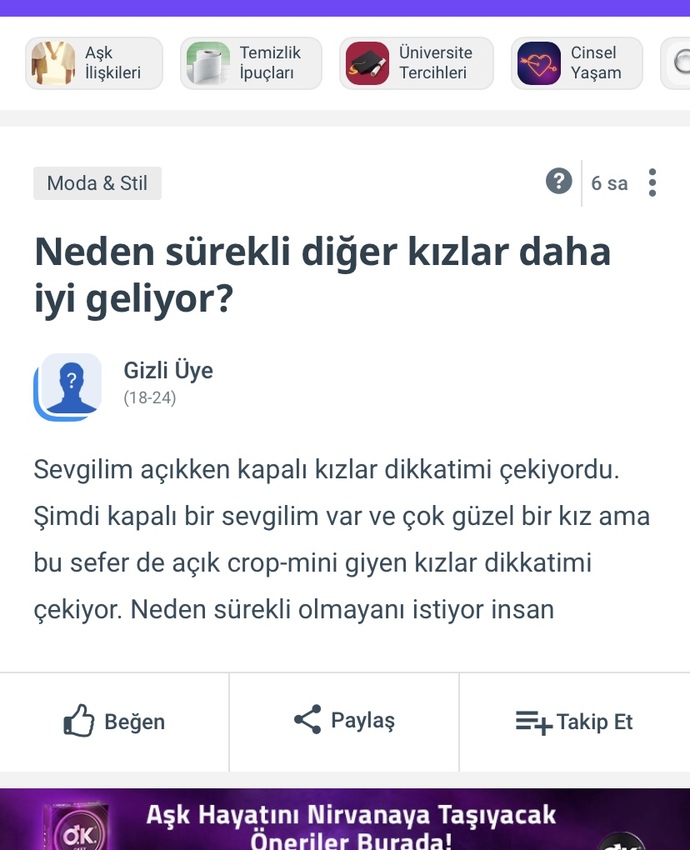 Kizlar Biz kime güvenicez?