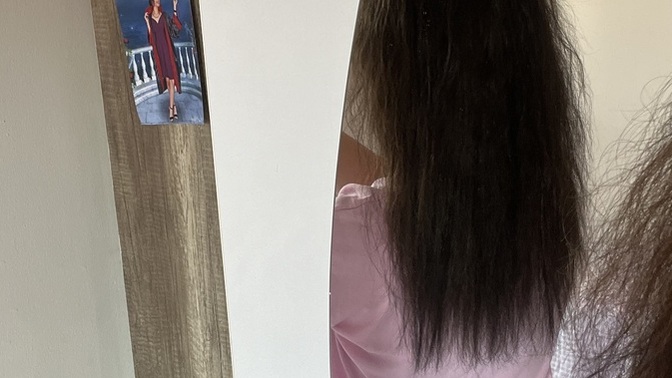 Kırıkları al dedim bu kadar kesti 10 cm kadar gitti çokmu kısalmış arkadaşlar çokmu kötü duruyor of ağlicam 2. Foto yeni olan?