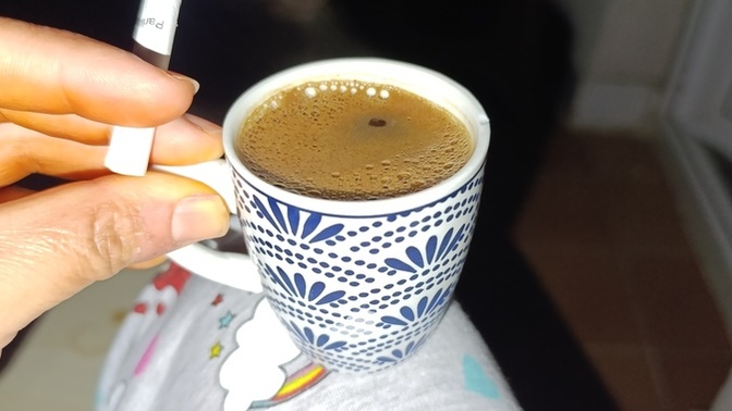 Ben size kahve içmeden uyuyamam demedim mi?