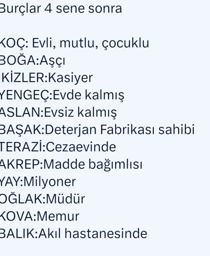 Burçlar 4 sene sonra neredeler? Sen kendini 4 sene sonra nerede görüyorsun?