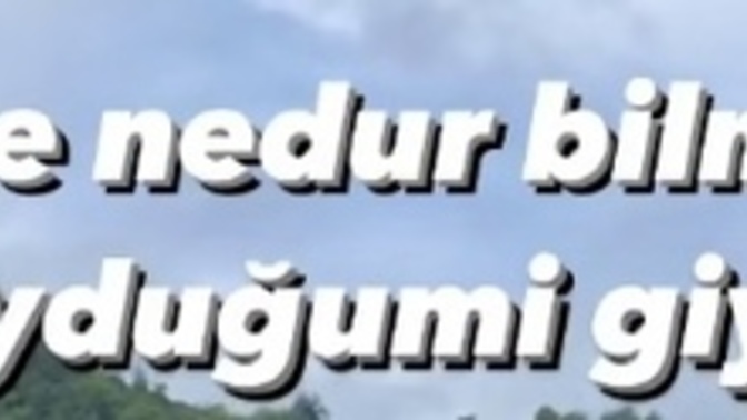 Size ne diyorlar?
