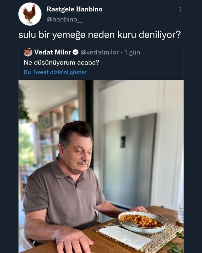 Sulu yemeklere neden kuru deniliyor 🤣?
