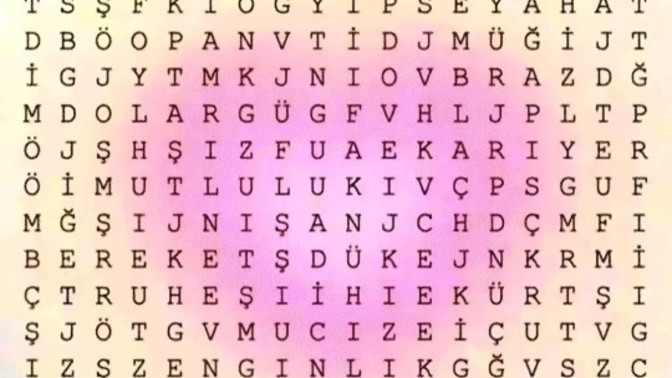 Gördüğünüz ilk kelime hayattan beklentiniz olsaydı, ne olurdu ⭐?