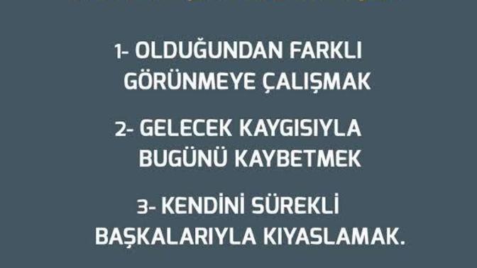 Olduğundan farklı görünmeye çalışmak kişinin içindeki eziklik duygusumudur?