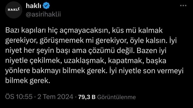 İyi niyetiniz ne zaman suistimal edildi? Ne zaman iyi niyetinizden vuruldunuz?