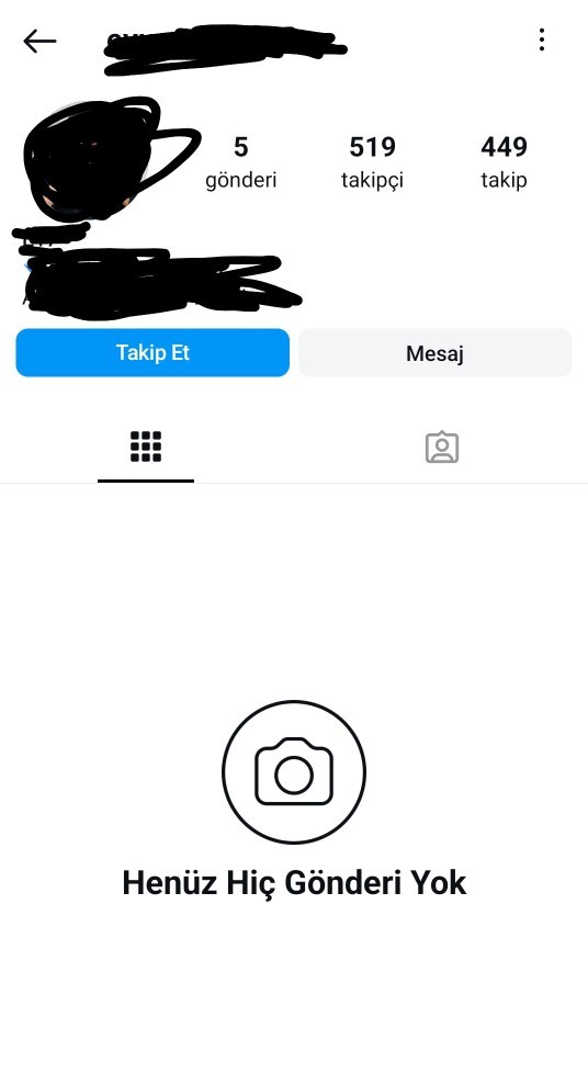 Beni engellemiş olabilir mi?