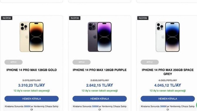 Media Markt’a telefon kiralama özelliği geldi. Telefon kiralamayı düşünür müsünüz?