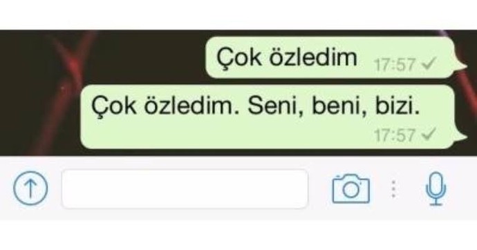 Eski sevgilinizden böyle bir mesaj gelse ne yaparsın?