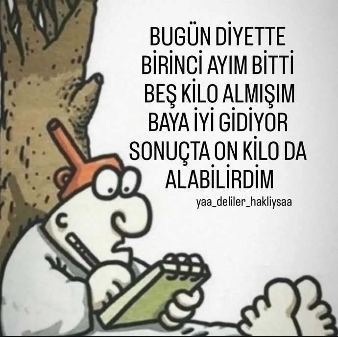 Diyetle araniz nasil 🙃?
