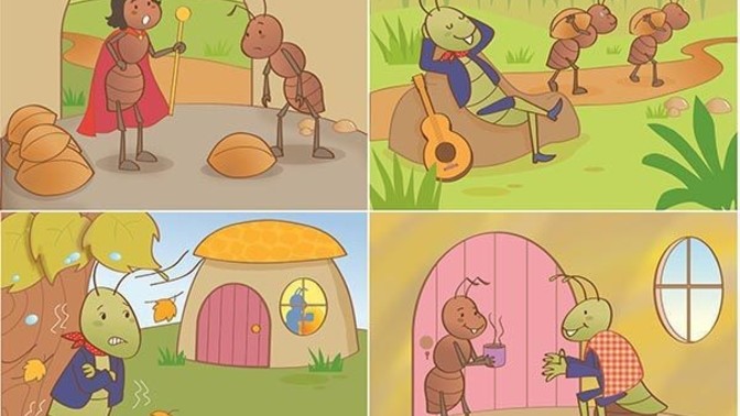 Ben Ağustos böceği olsaydım sende karınca olsaydın, kışın erzağını benimle paylaşır mıydın?