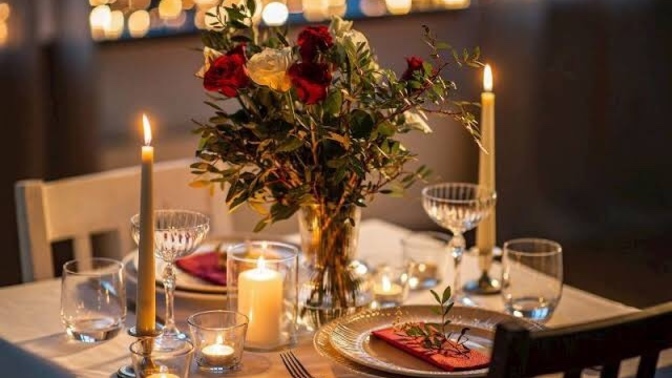 Hiç romantik akşam yemeği yediniz mi?