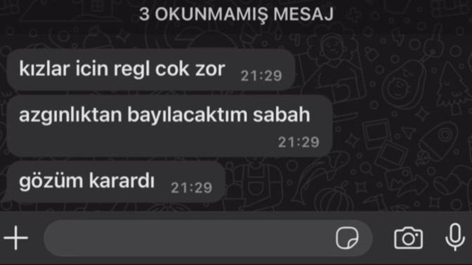 Regl olduğunuzda en çok neyden şikayet ediyorsunuz?