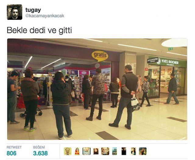 Erkeklere özel de Gratis tarzı bir yer olmalı mı?