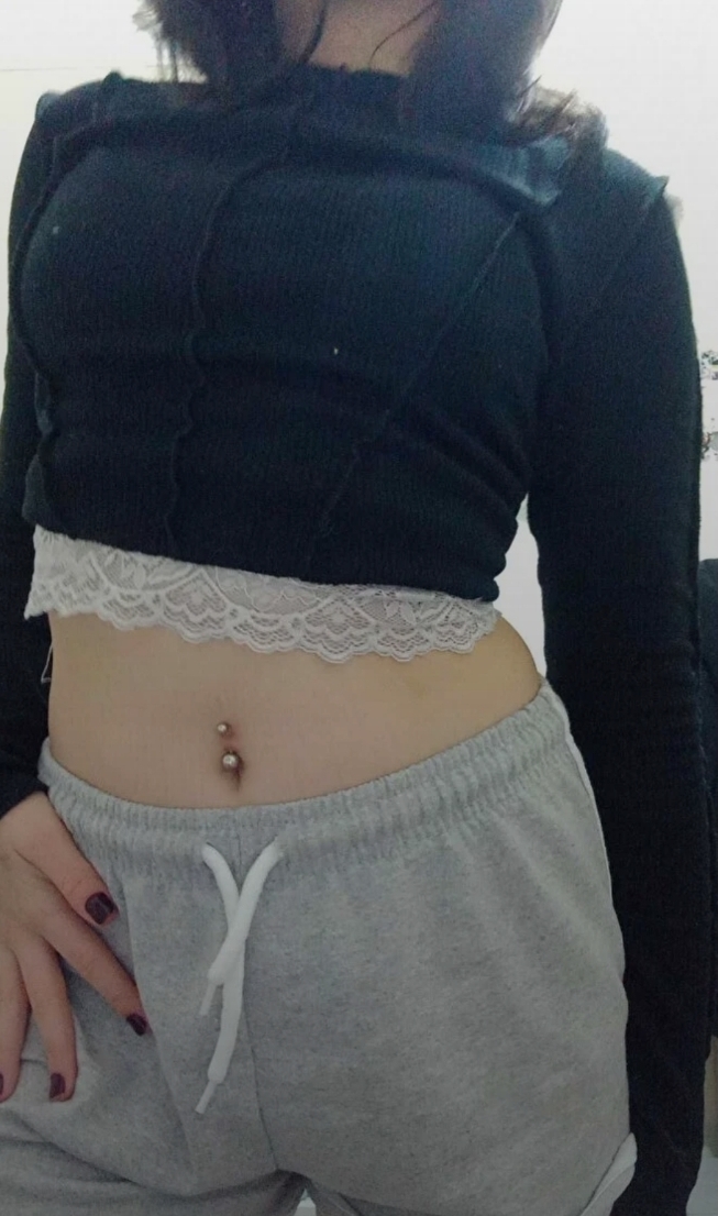 Sizce göbek piercingim nasıl duruyor?