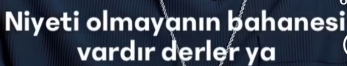 Bahanelere karnınız tok mu?