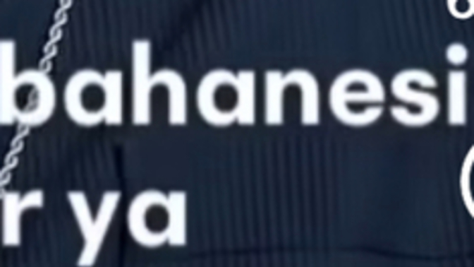 Bahanelere karnınız tok mu?
