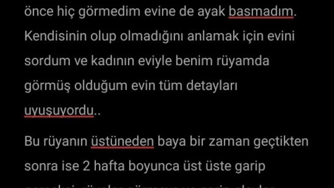 Garip rüyalar ve paranormal olaylar?