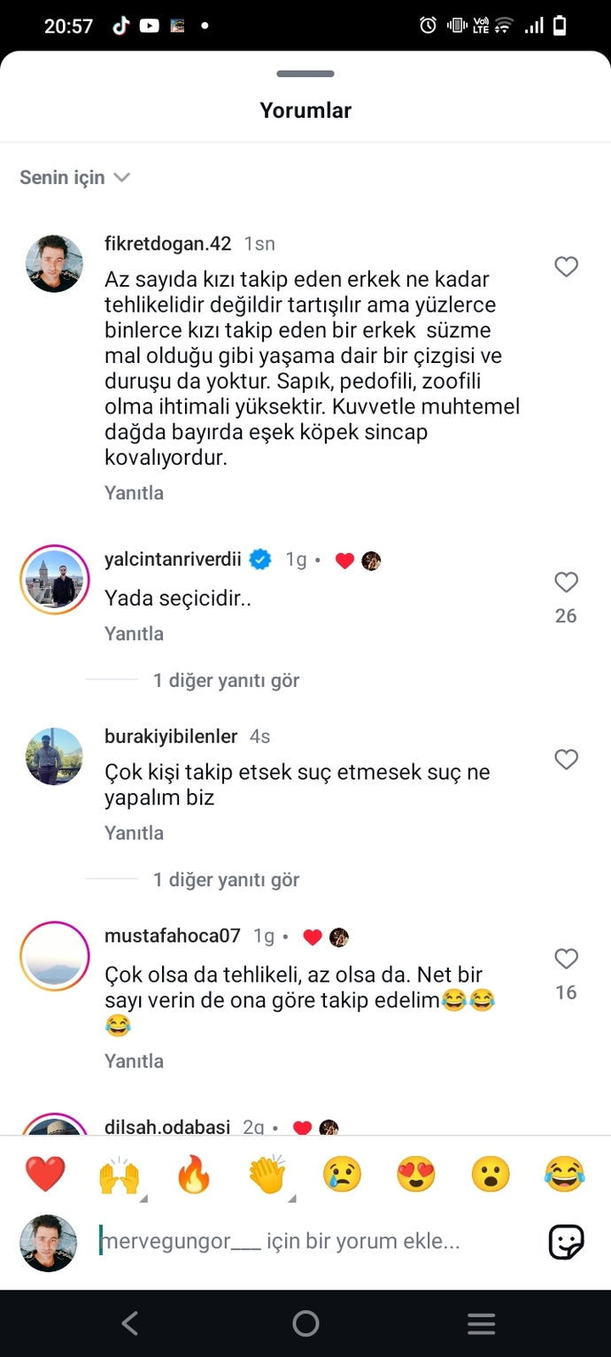 Az sayıda kız takip eden erkek mi yoksa çok sayıda kız takip eden erkek mi daha tehlikelidir?
