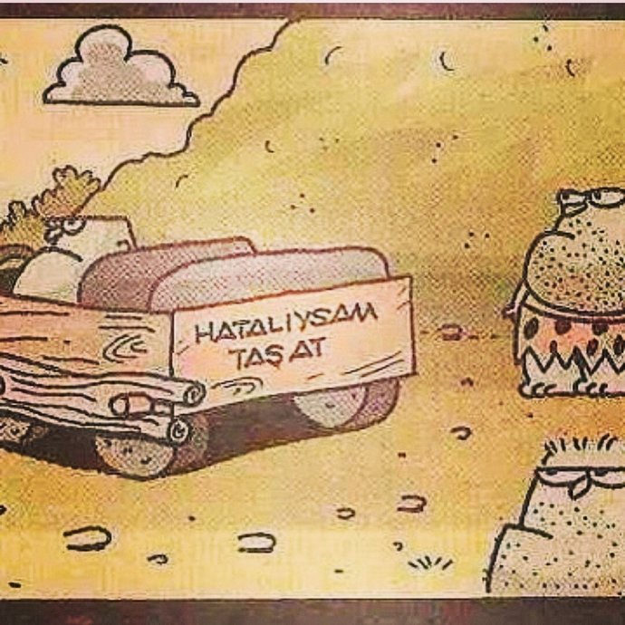 Taş devrindeymişiz gibi görüş yazar mısınız?