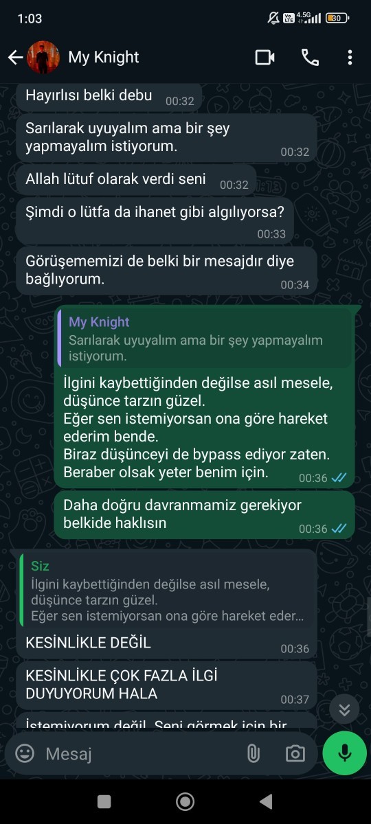 Erkek arkadaşım seks yapmayalım dedi, haklı mı?
