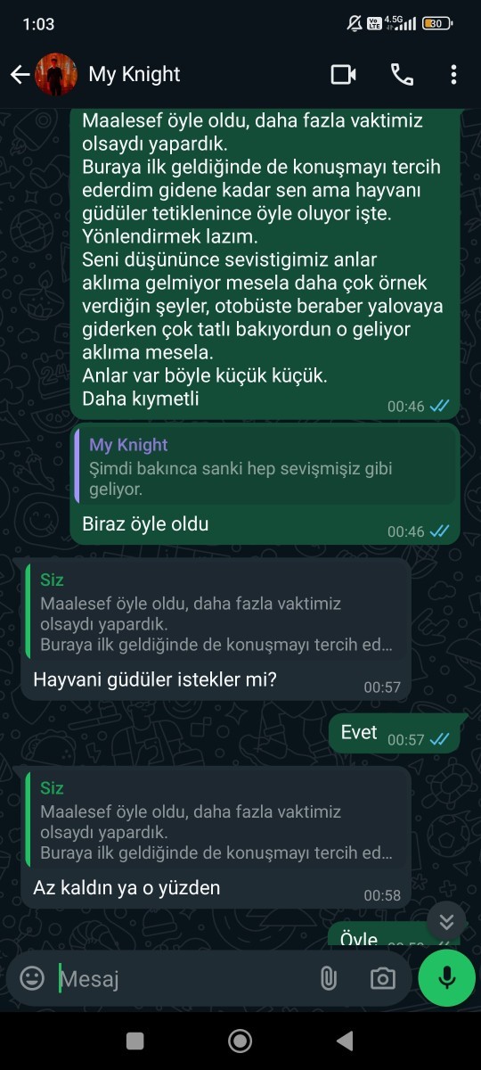 Erkek arkadaşım seks yapmayalım dedi, haklı mı?