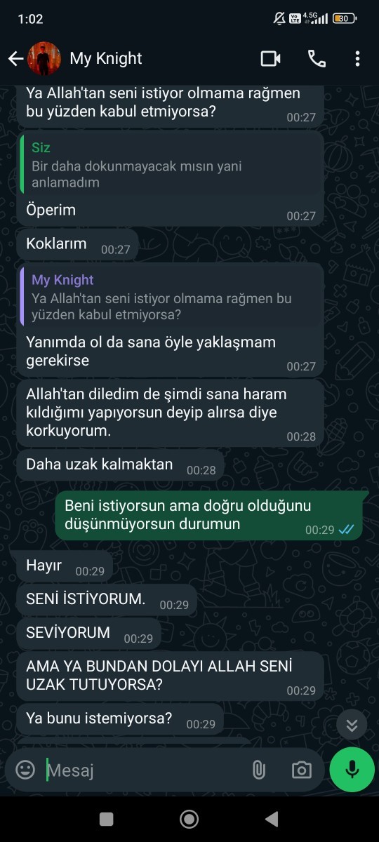 Erkek arkadaşım seks yapmayalım dedi, haklı mı?