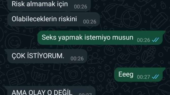 Erkek arkadaşım seks yapmayalım dedi, haklı mı?