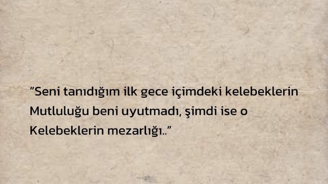 İçinizdeki heyecana ne oldu?