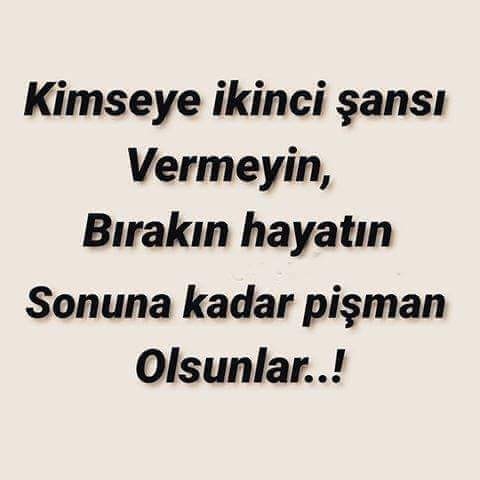 İkinci şansı verirmiydiniz siz olsanız?