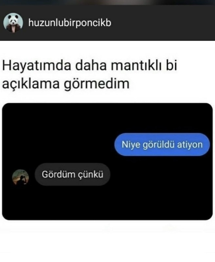 Görüldü atma gibi huyunuz var mı?