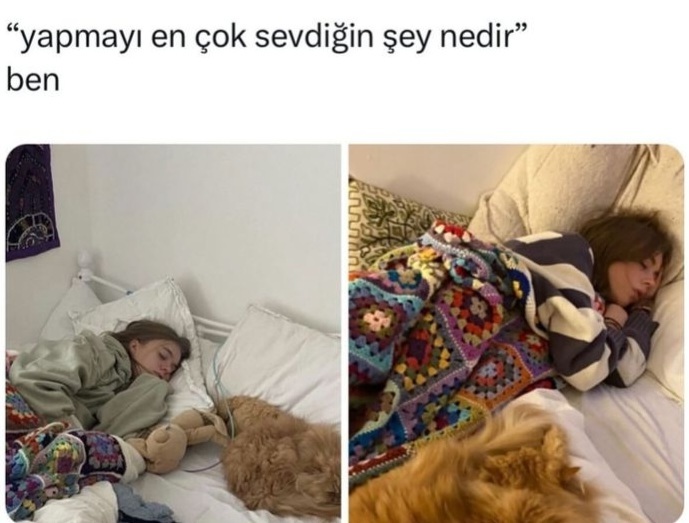 Yapmayı en çok sevdiğin şey nedir?